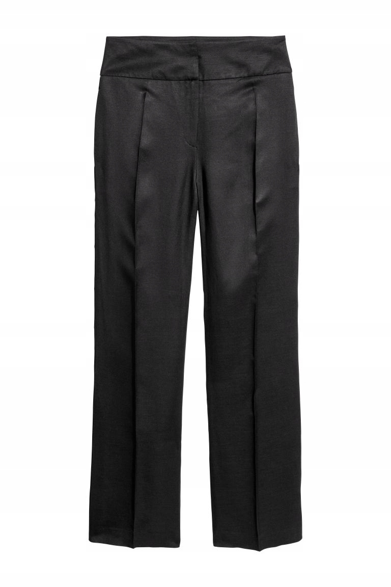 

premium spodnie lniane H&m trend 38 M U436