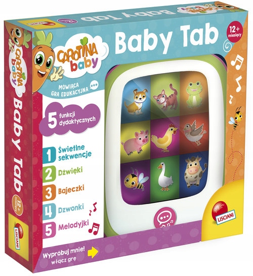 

Elektryczny tablet dydaktyczny Carotina Baby 304-P