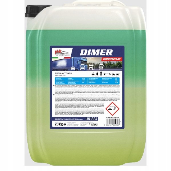 Dimer Koncentrat Atas Płyn Aktywna Piana 20kg