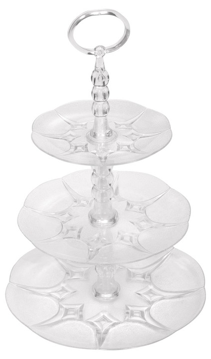 

Patera Do Ciast I Owoców Plastikowa 26CM Rsm