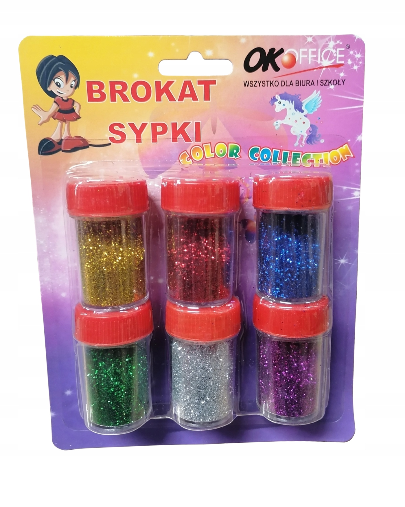 

Brokat Sypki 6 sztuk
