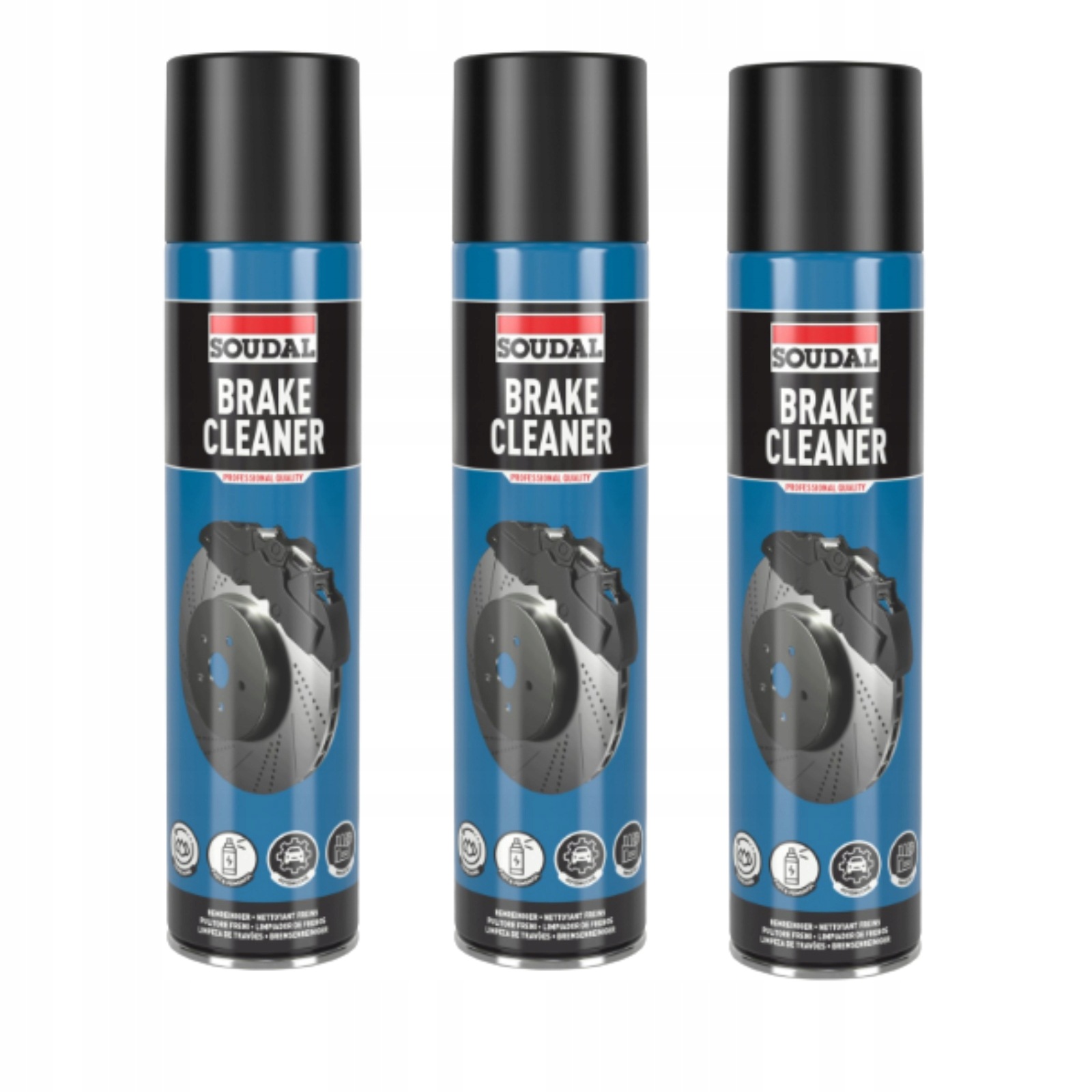 Zmywacz Do Hamulców i Tarcz Soudal Brake Cleaner 600ml skuteczny i wydajny