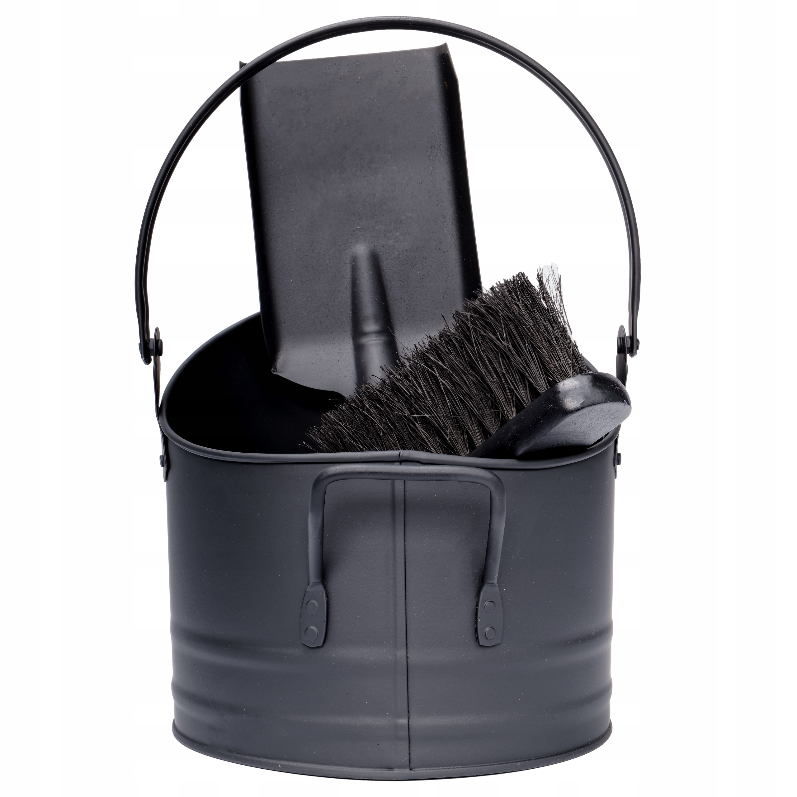 WĘGLARKA KUBEŁ KOSZ WIADRO NA WĘGIEL POPIÓŁ DREWNO KOMINKOWE + AKCESORIA Kod producenta OGR0002524