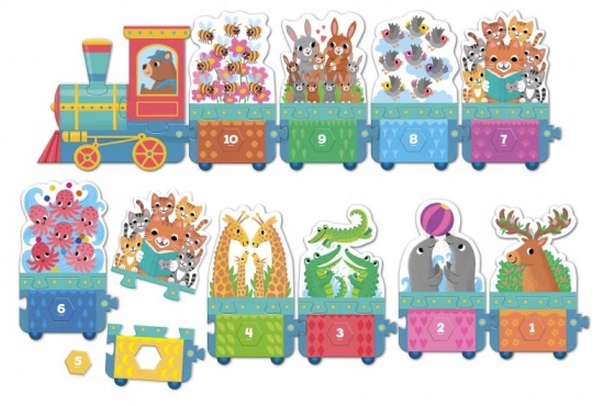 GRA UKŁADANKA MAXI CIUCHCIA 4434