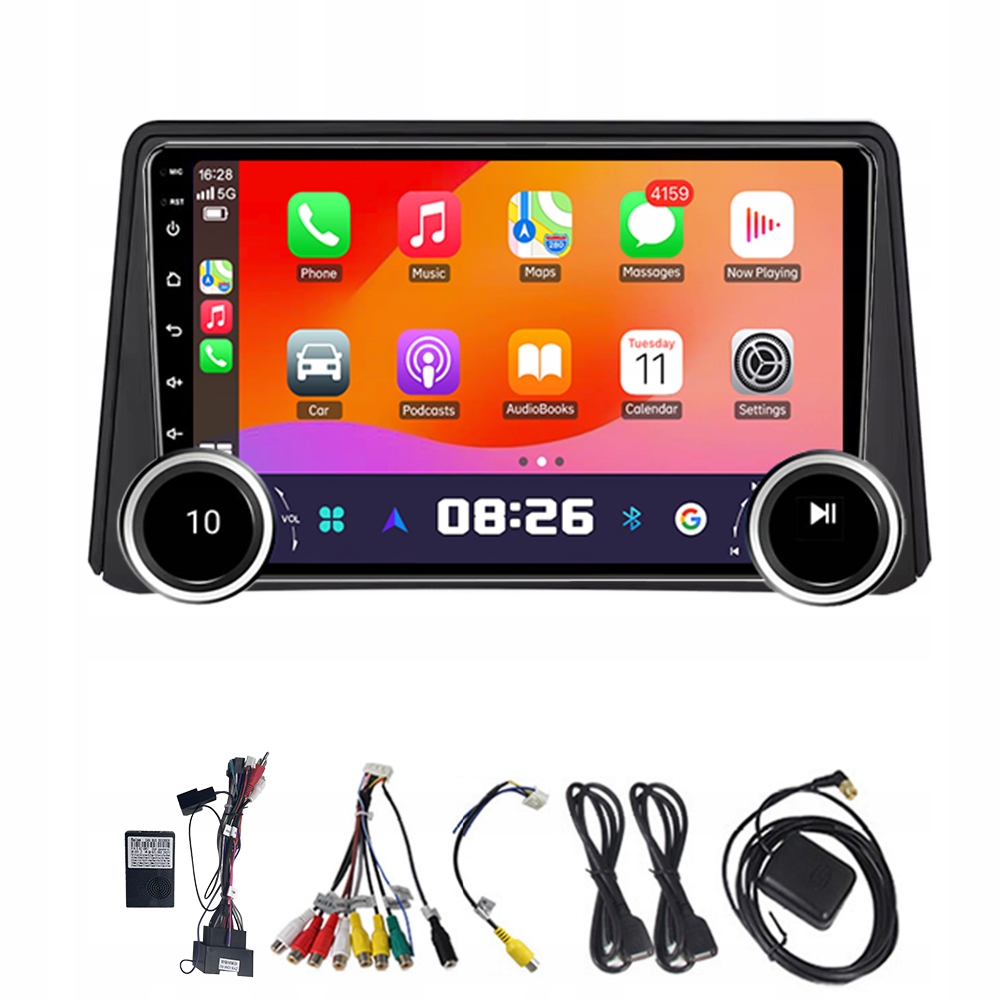 2Din Android 13 Autorádio pro Opel Mokka 1 2012-2016 CarPlay Gps Rds 4G 64G