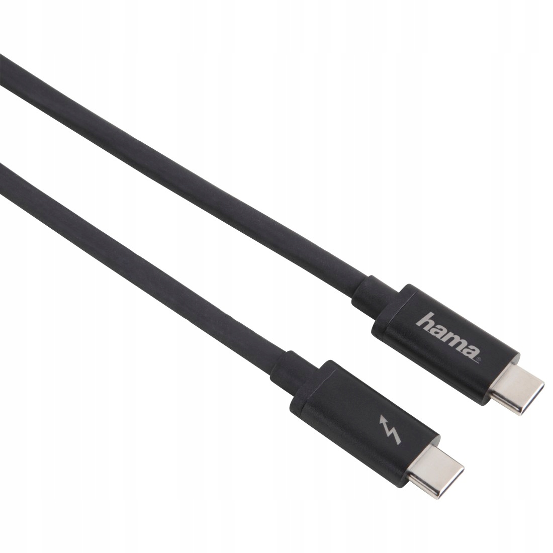 Kabel Hama Usb typ C Usb typ C 0,5 m czarny