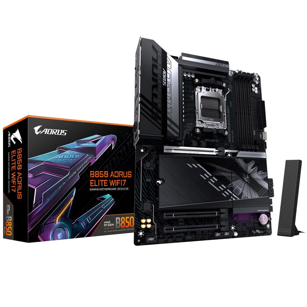 Gigabyte Mb Sc AM5 B850 A Elite WF7, Amd B850, 4xDDR5, 1xDP, WiFi, …