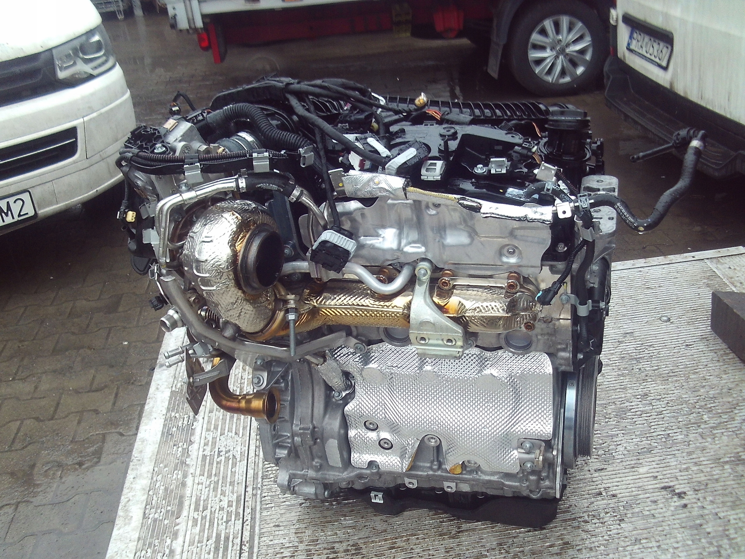 engine complete MERCEDES GLA 654920 10 TYSKM
