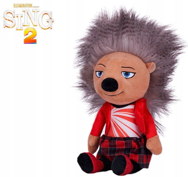 

Maskotka Jeż Ash Sing 2 Śpiewaj! Ty - 30cm