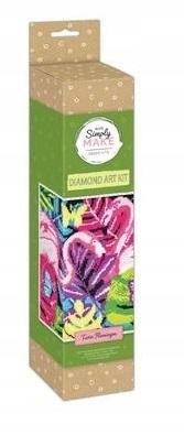 Diamantová výšivka Twin Flamingos