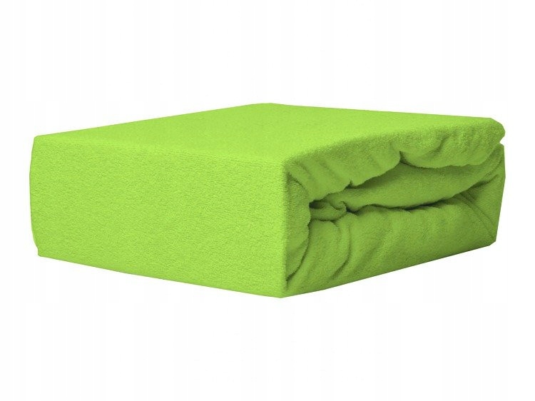 

Prześcieradło Frotte 180x200 z gumką pistacjowe