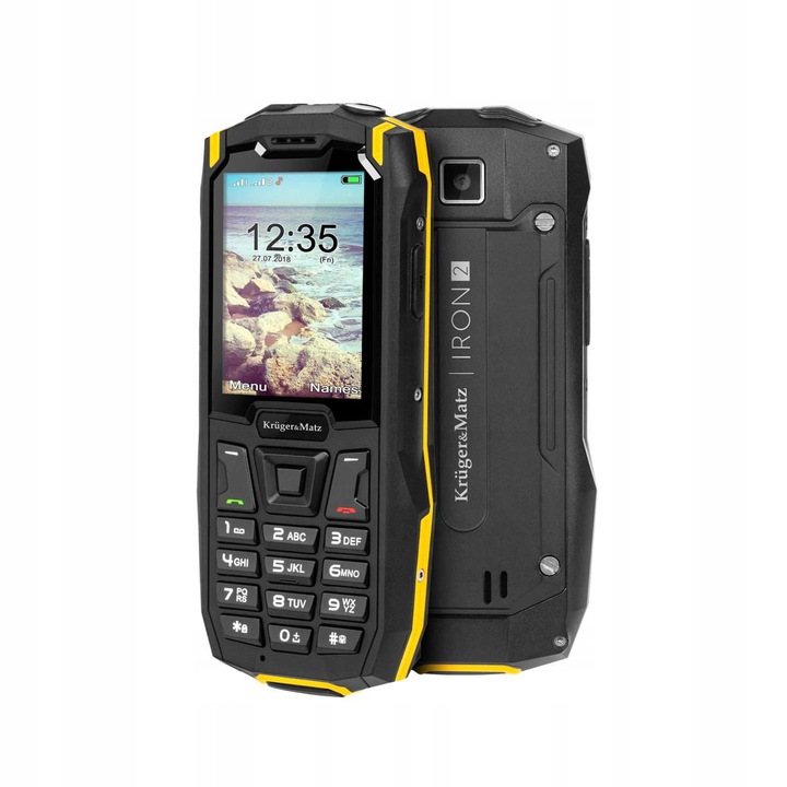 Kruger & Matz IRON 2 Dual SIM телефон IP68