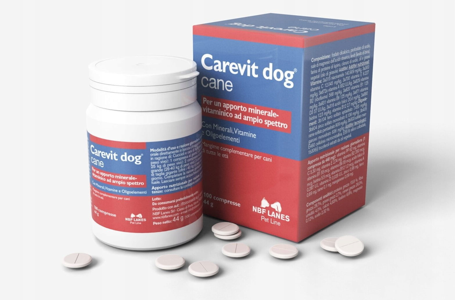 Carevit Dog Cane 100 tab Nbf Lanes