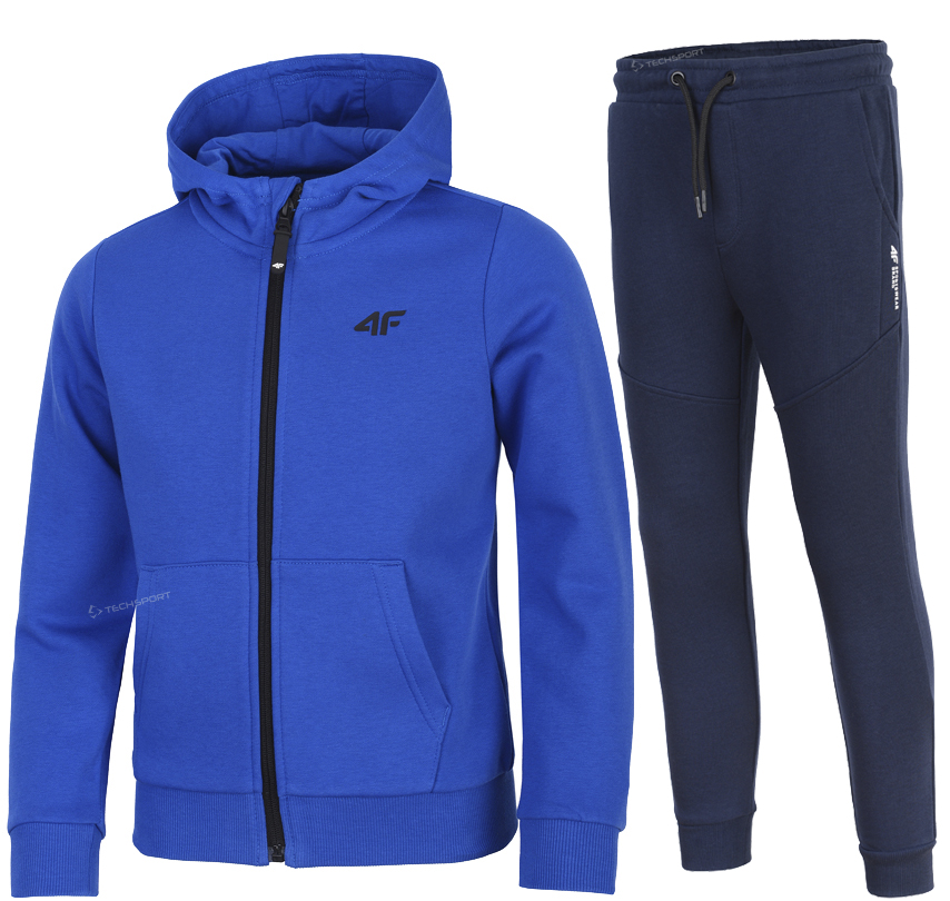 

4F Chłopięcy Dres Komplet Bluza Spodnie 158