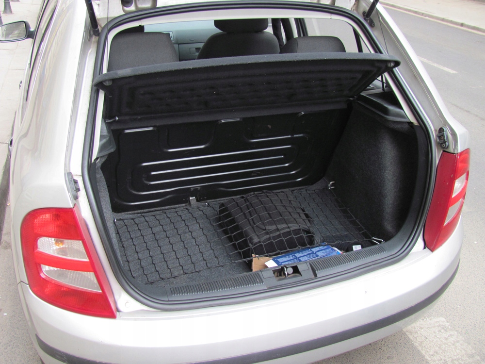 Skoda Fabia I HB 5D 1999-2008 Siatka do bagażnika Rodzaj siatki