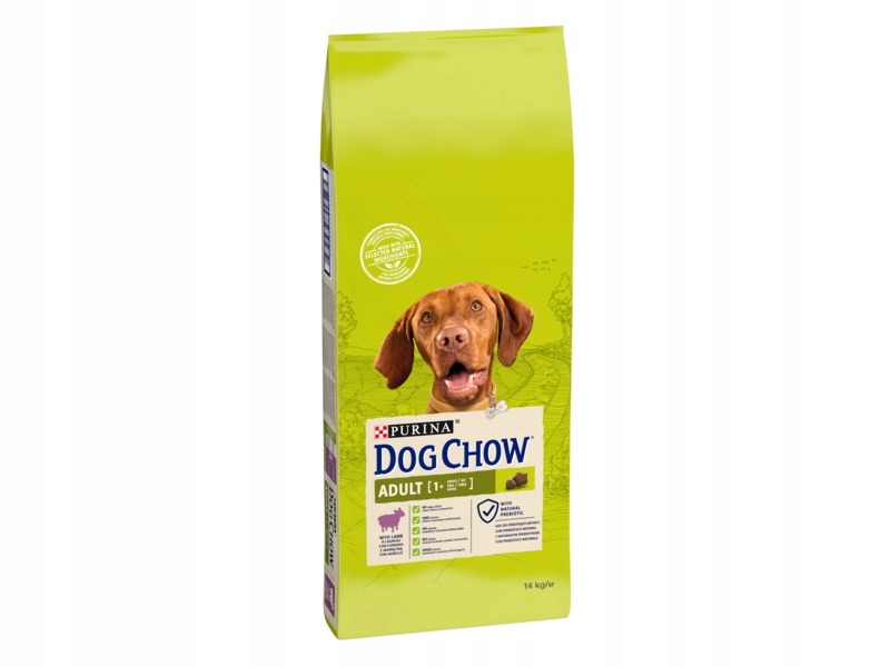 Karma dla psa Purina Dog Chow z Jagnięciną 14 kg