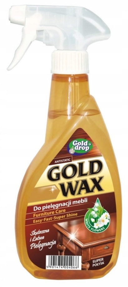 

Pompka 400ml Gold Wax do Mebli Pielęgnacja