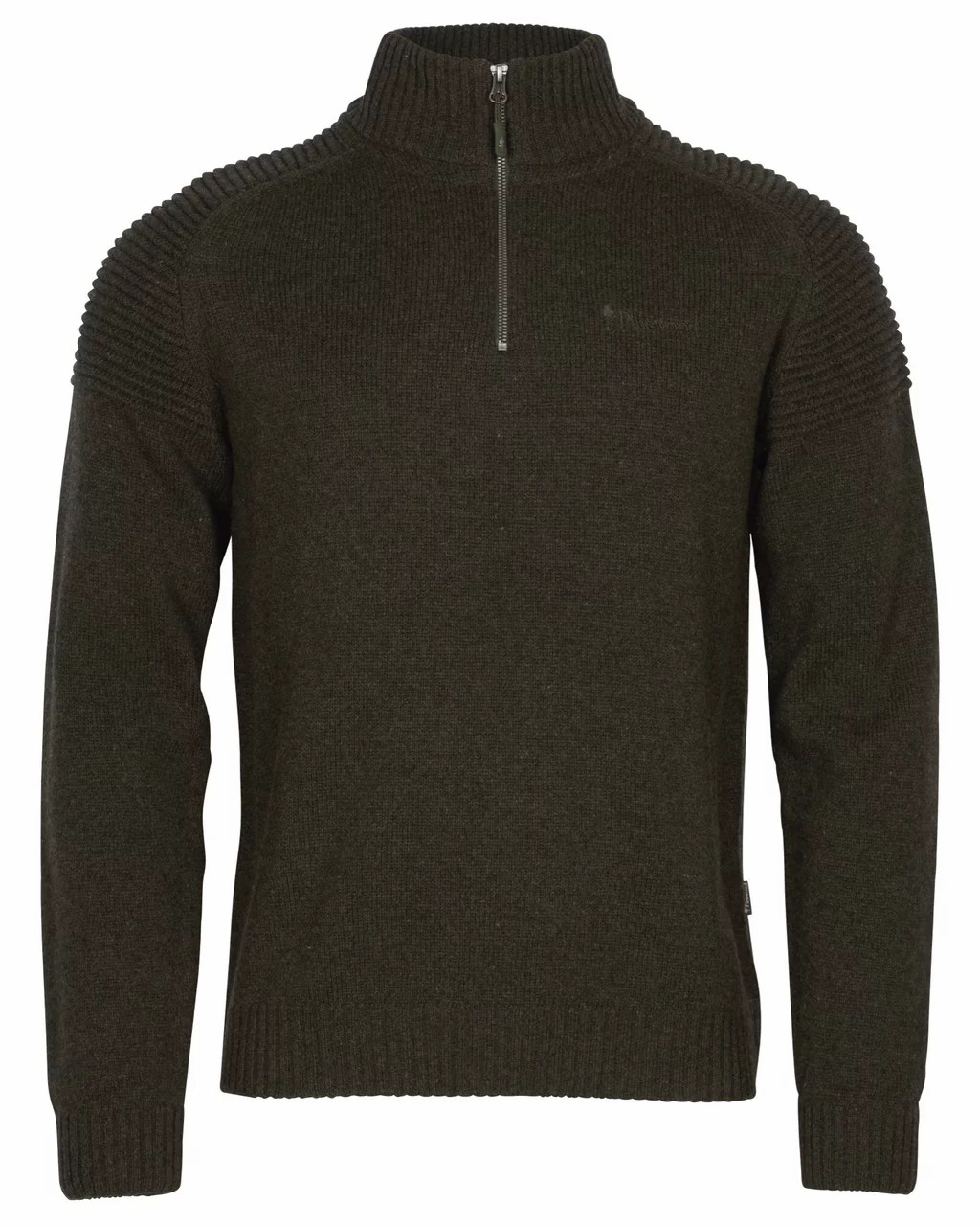 Sweter myśliwski Pinewood Varnamo 5106 Dark Green Melange M