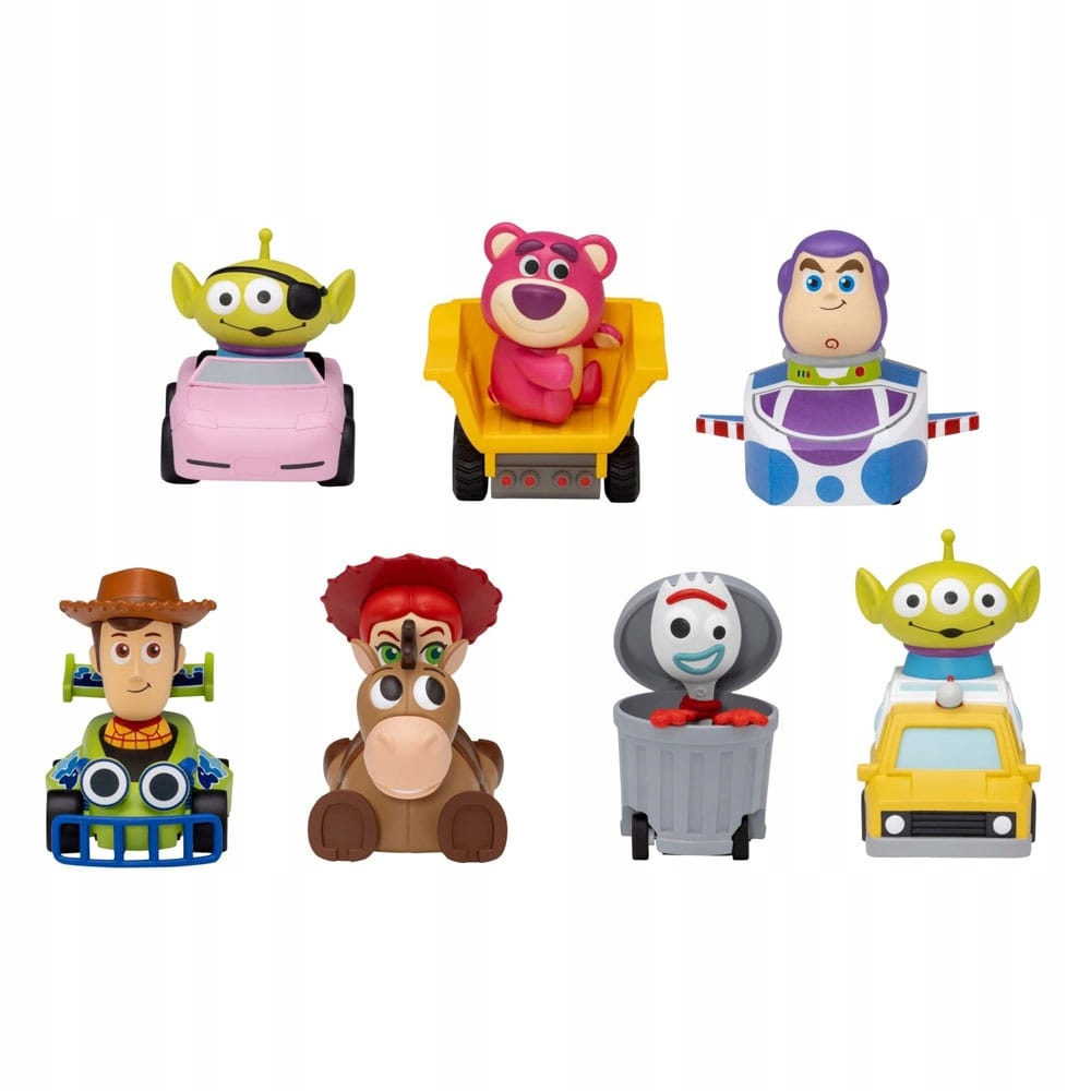 Toy Story Auta na natahování Krabička s překvapením (6) 5 cm