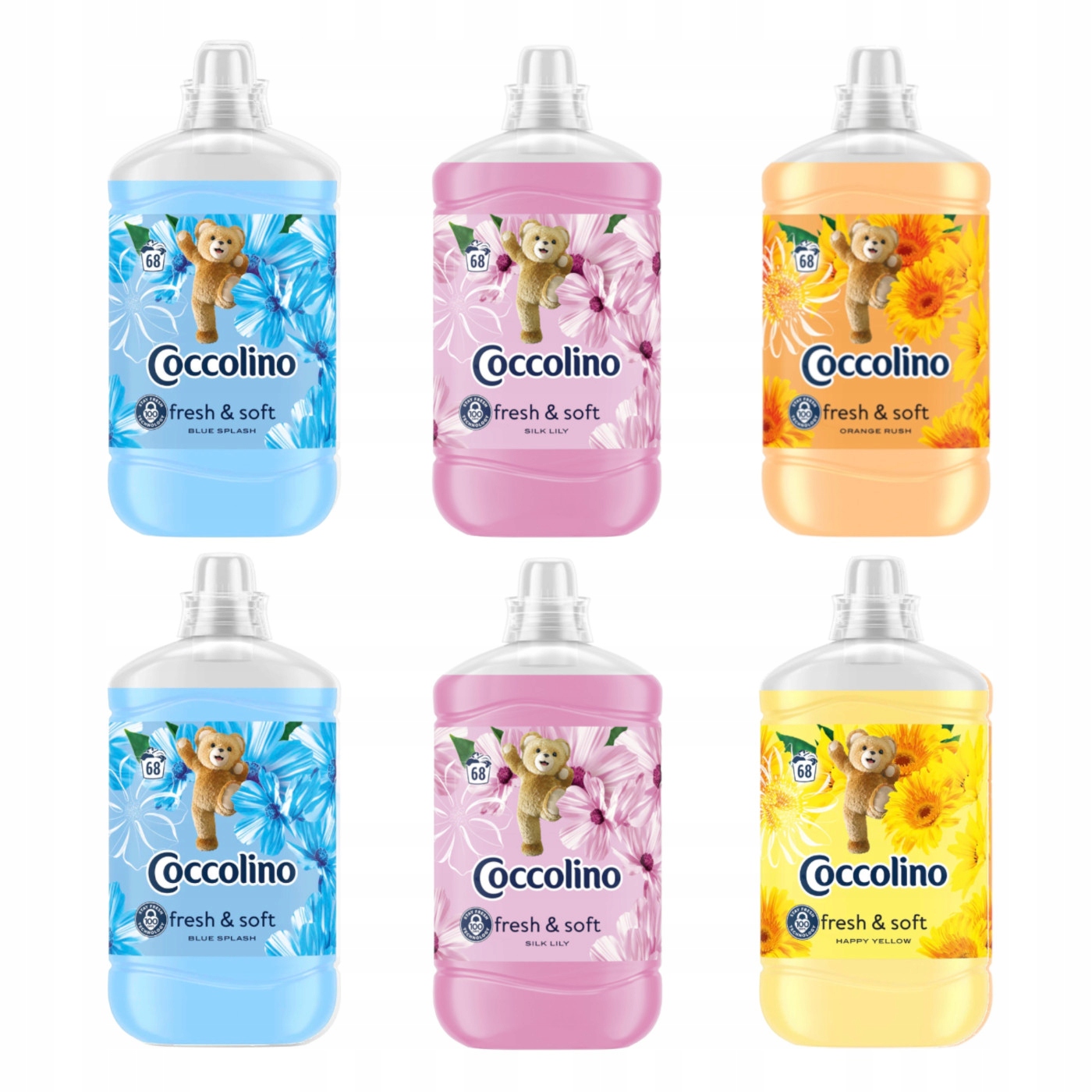 tekutá aviváž Coccolino Creations Purple Orchid & Blueberries 1,275 l x6