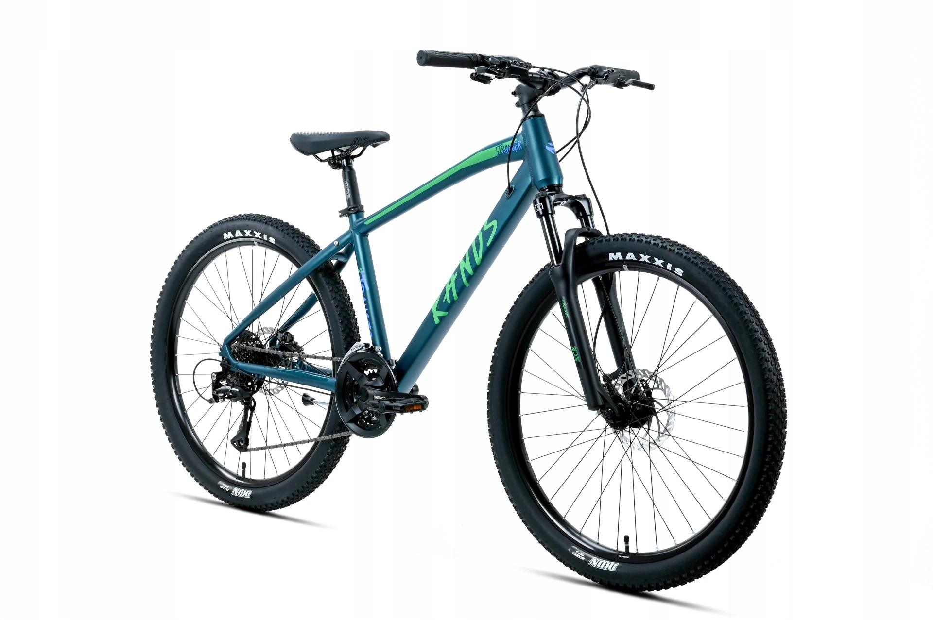 Rower Mtb 26 Kands Stranger 2xT Alu hydr Acera turkus-zielony R14 MY2026