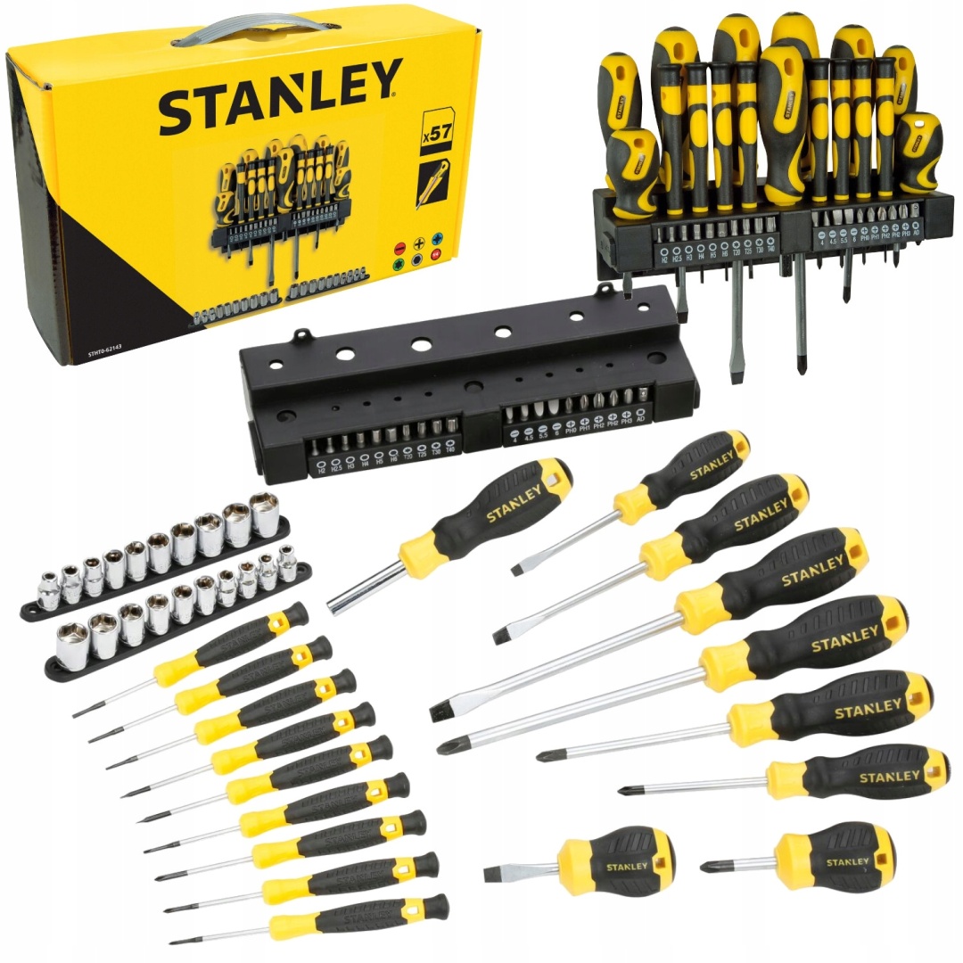 Zestaw wkrętaków Wkrętaki 57 szt STHT0-62143 Stanley