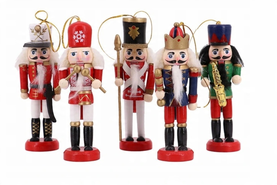 

2268 5x Figurki Świąteczne Dziadek Do Orzechów MIX