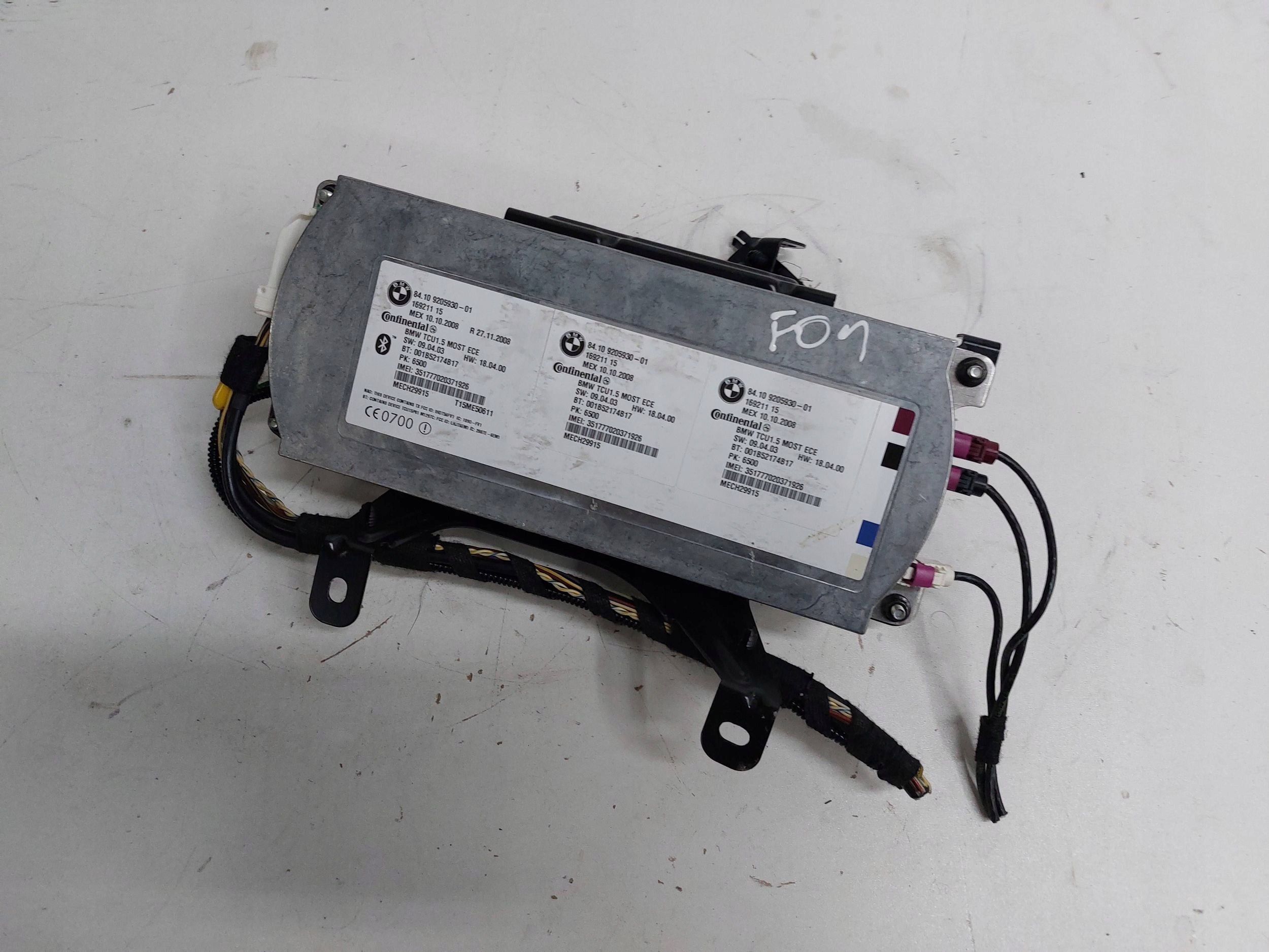 BMW 7 F01 F02 E90 E87 E70 modul BLUETOOTH 9205930