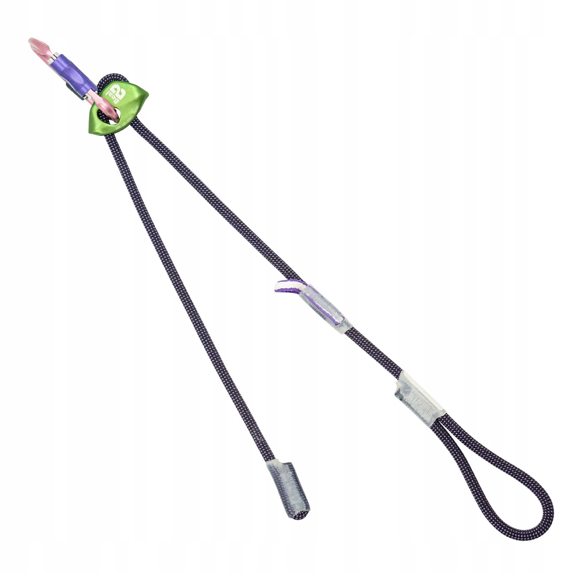 Lonża regulowana Beal Expresso fit Pink różowy