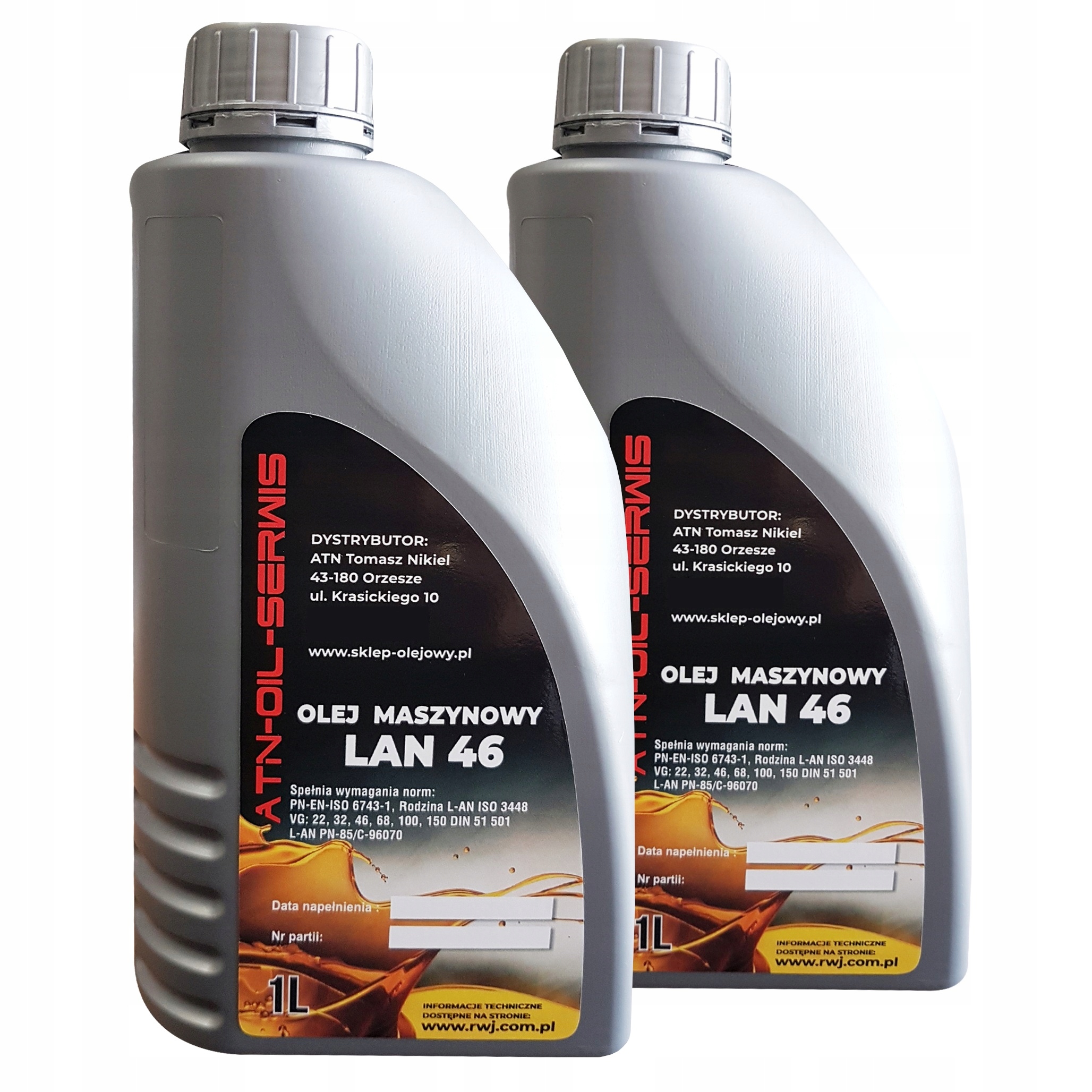 Olej Maszynowy Lan 46 2L An 46 L-an 46