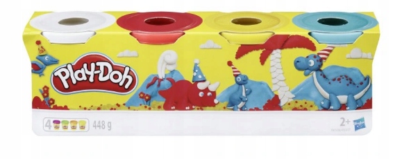 

Play Doh B6508 Ciastolina 4 Tuby 4