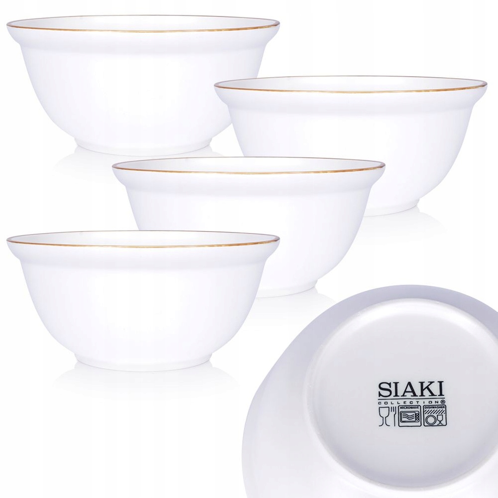 4x Velká miska keramická miska na polévku ramen salátové občerstvení 750 ml