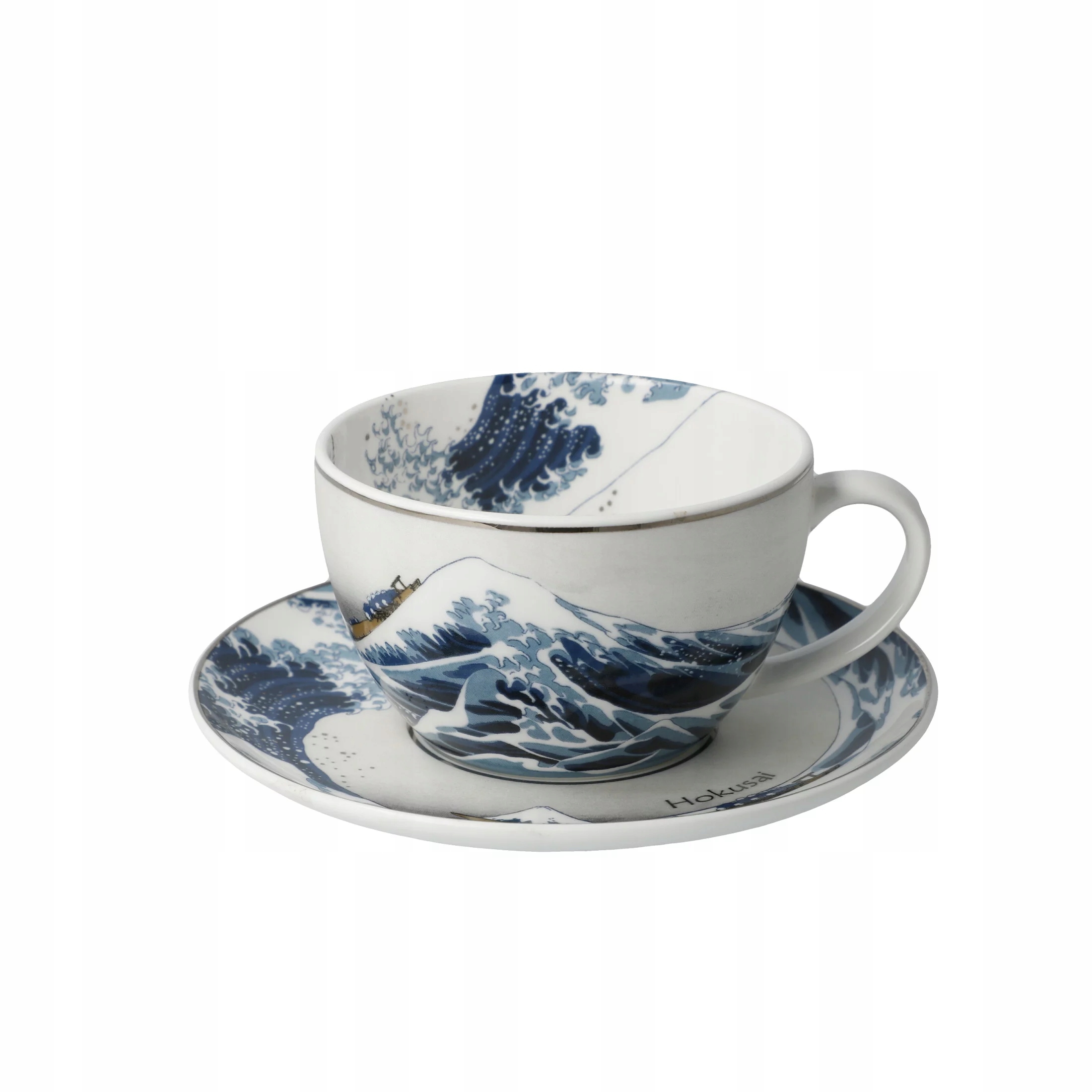 Šálka na čaj K.Hokusai Veľká vlna Goebel
