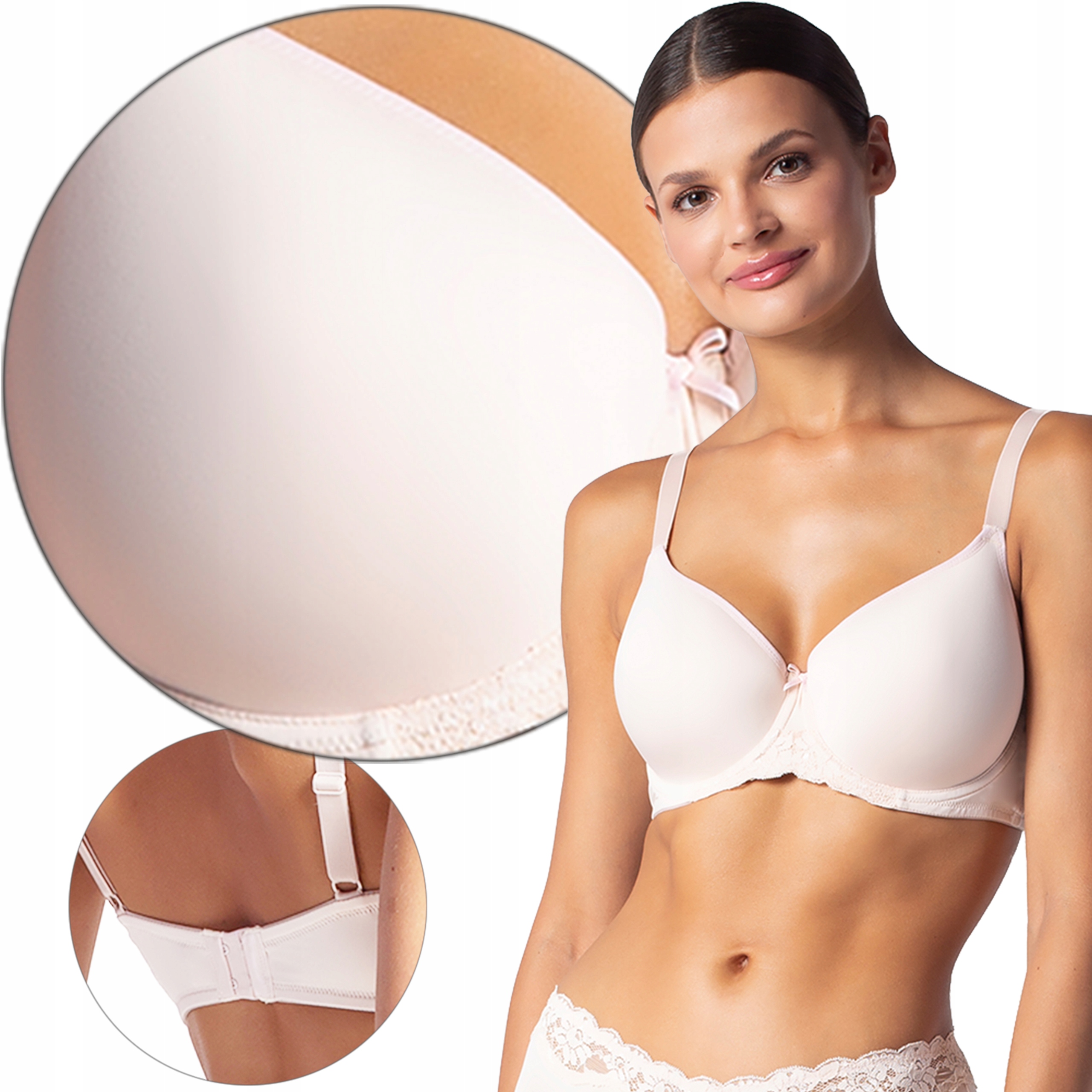 

Biustonosz Full Cup Spacer Gatta Rose, Beżowy 80G