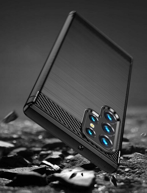 Etui Carbon Case do Samsung Galaxy S22 Ultra Marka Inna
