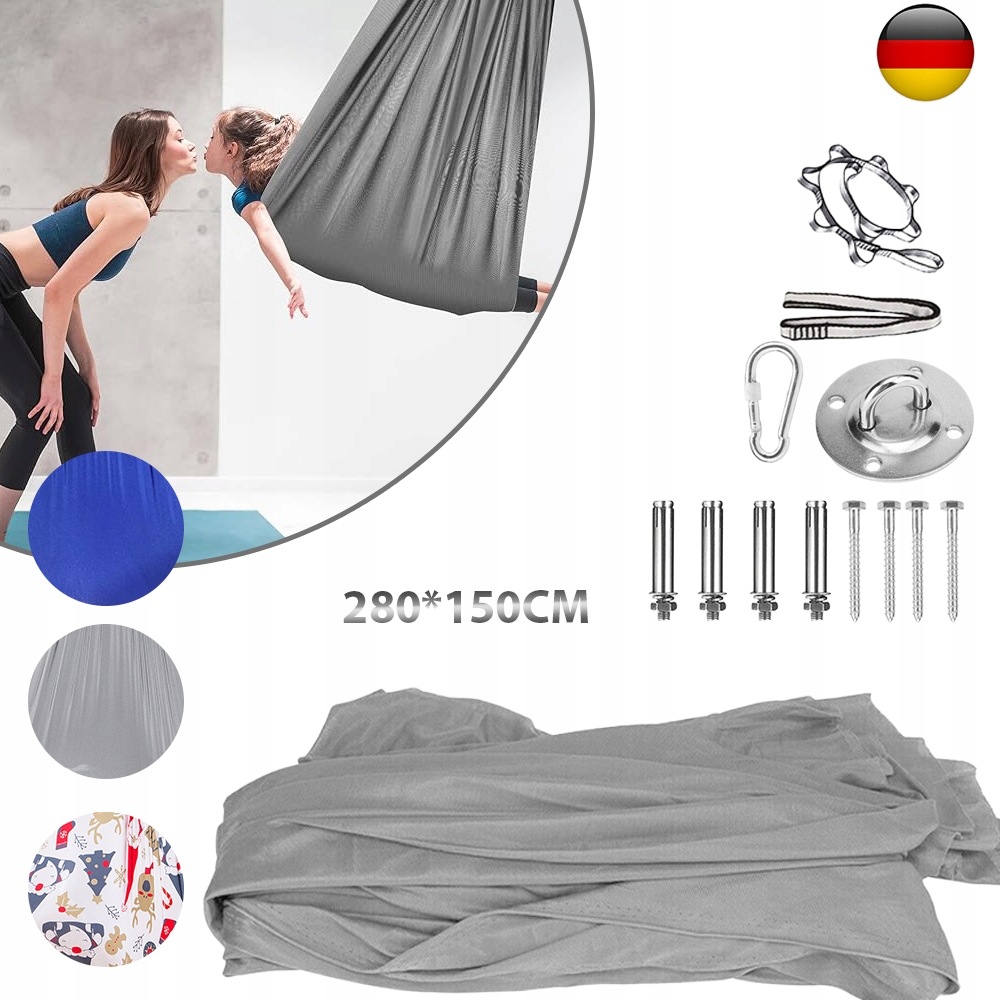 Terapeutická Houpačka Pro Děti, Senzorická Houpačka 150*280 CM