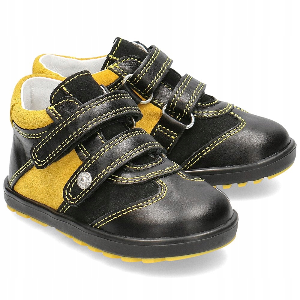 Bartek Черные Ботинки Детские Р. 21