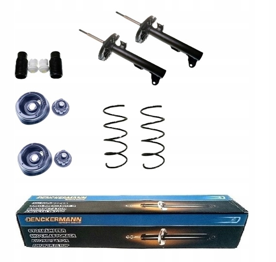 Tlumiče Pružiny Mercedes C W203 Clk W209 CLC Přední Sada
