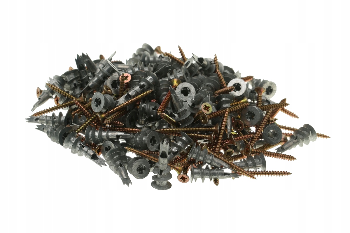 

Kołki Do Płyt Gips Karton 100x Ślimak Samowiertny