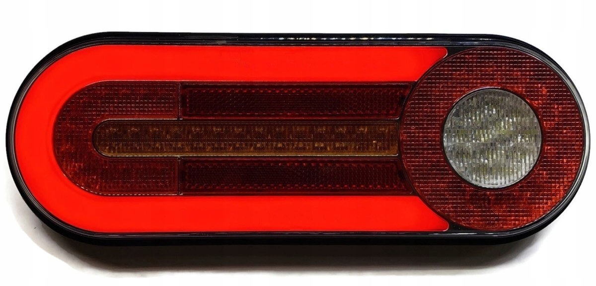 Led Lampa Zadní Oválná Neonová Dynamický Směr 5F