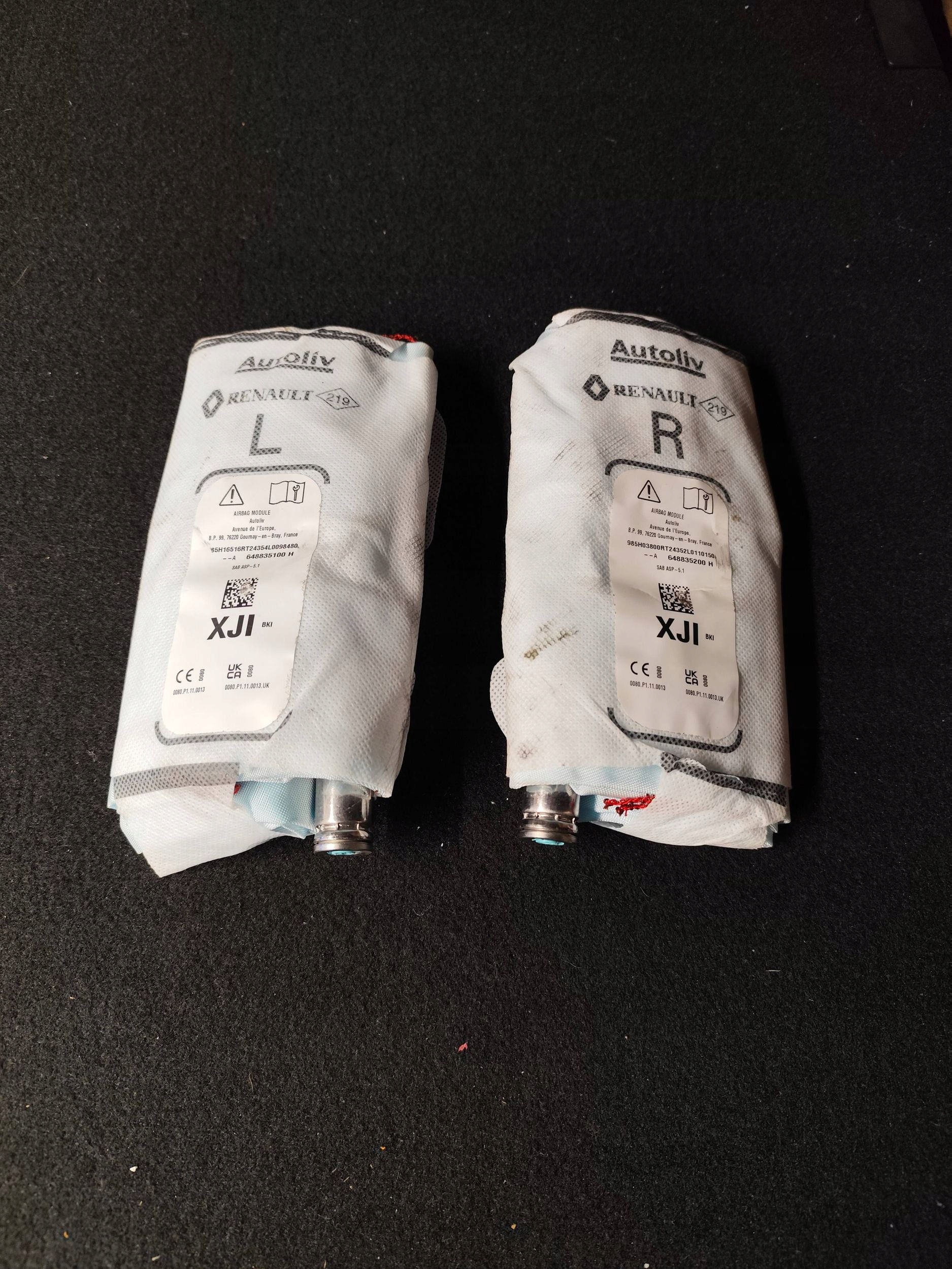 DACIA SANDERO III Airbag Sitz links