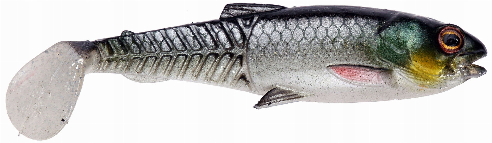 Guma Savage Gear Craft Cannibal Green Silver 8,5 CM 7 Gr