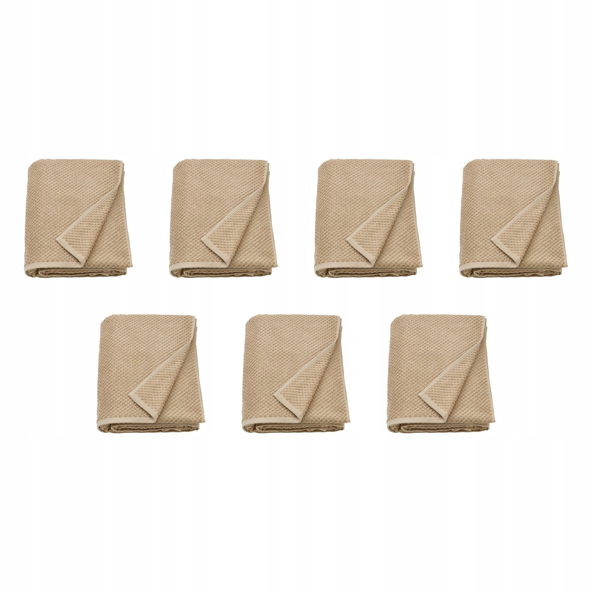 7 ks Koupací ručník 100x150 500 g 100 % bavlna Gulvial