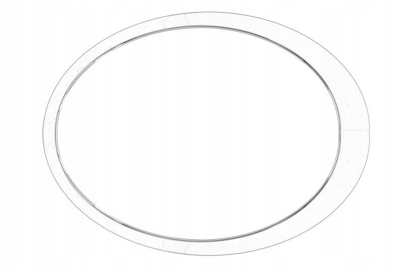 Ramka reflektora przód P pasuje do: MINI (R56) OE BMW 51137149906