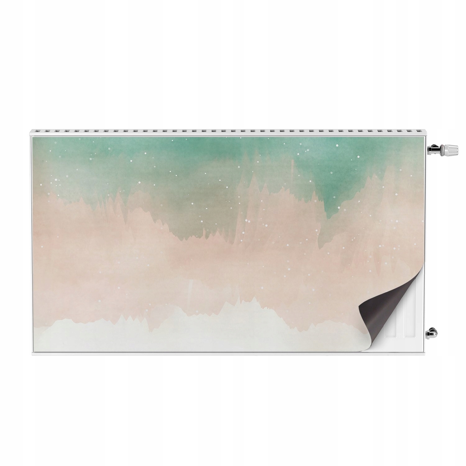 Kryt na radiátor 110x60 do kanceláře Záře průchod