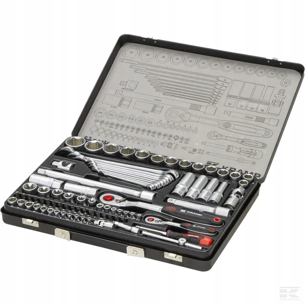 

Zestaw Kluczy Nasadowych 1/4” 1/2" 82 ele.