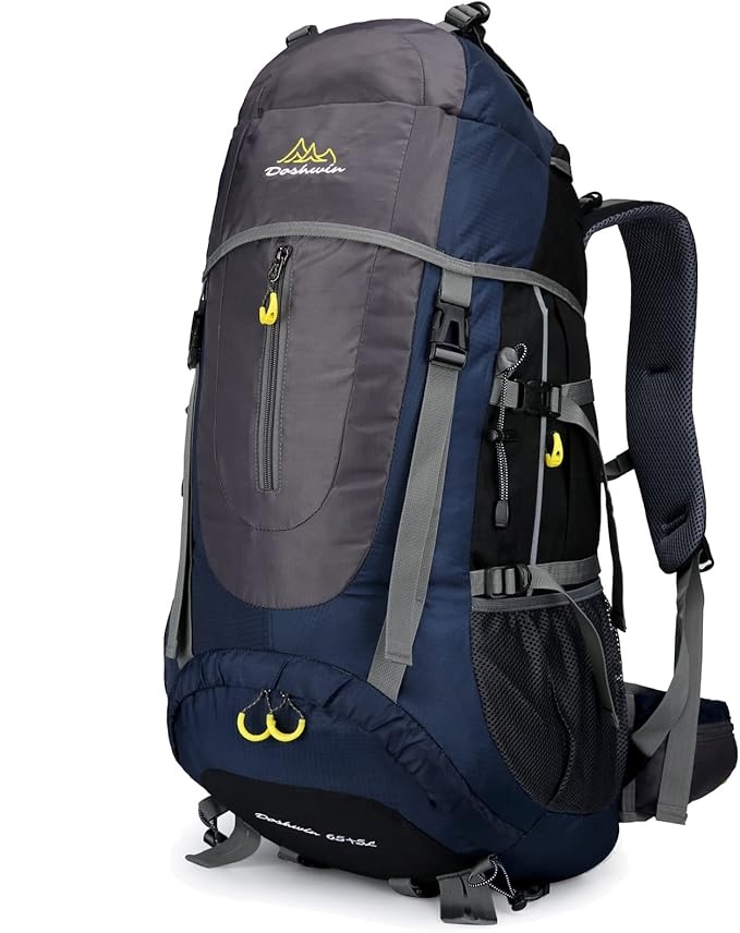 Plecak trekkingowy Doshwin 70L, plecak kempingowy, plecak podróżny T835