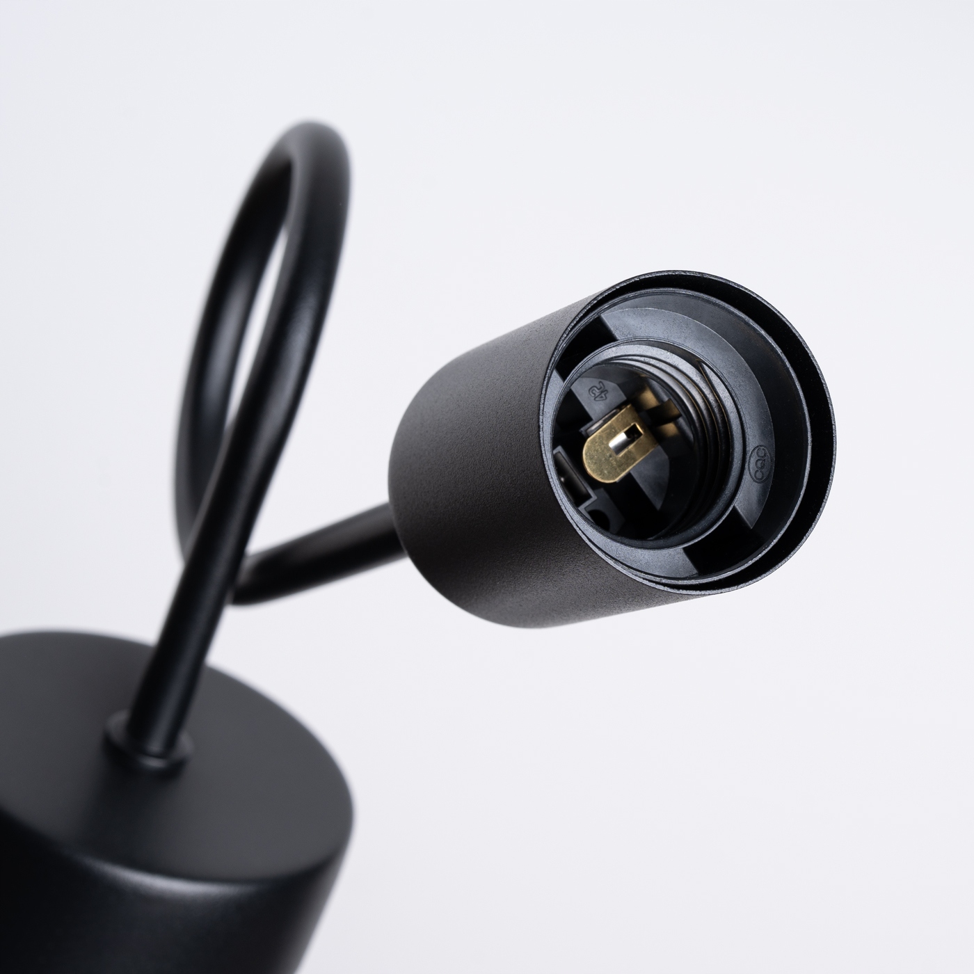 KINKIET NA ŚCIANĘ EDISON CZARNA LAMPA DESIGNERSKA MŁODZIEŻOWY STYL Sollux Zasilanie sieciowe