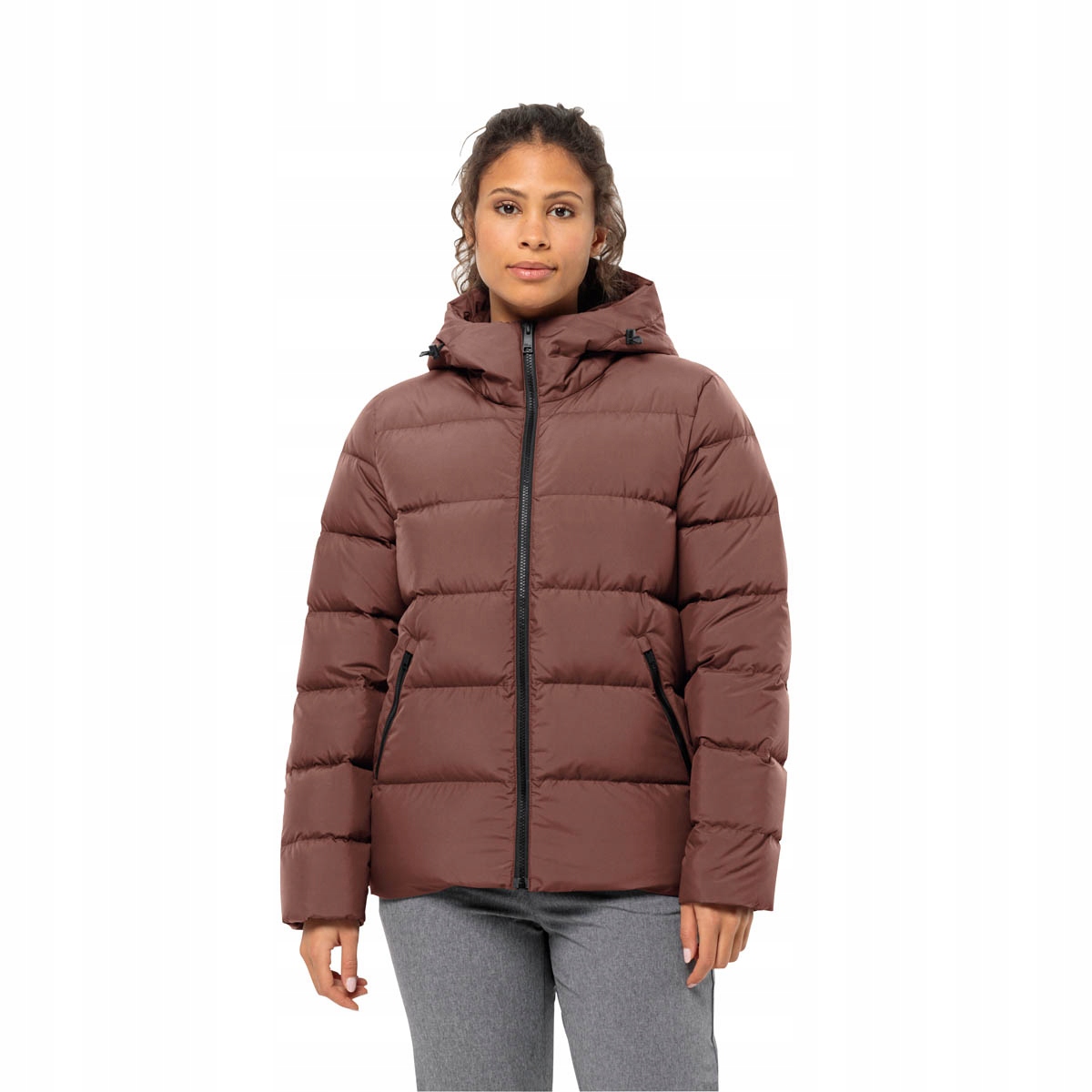 Damska kurtka puchowa z kapturem Jack Wolfskin Frozen Palace Jacket XL