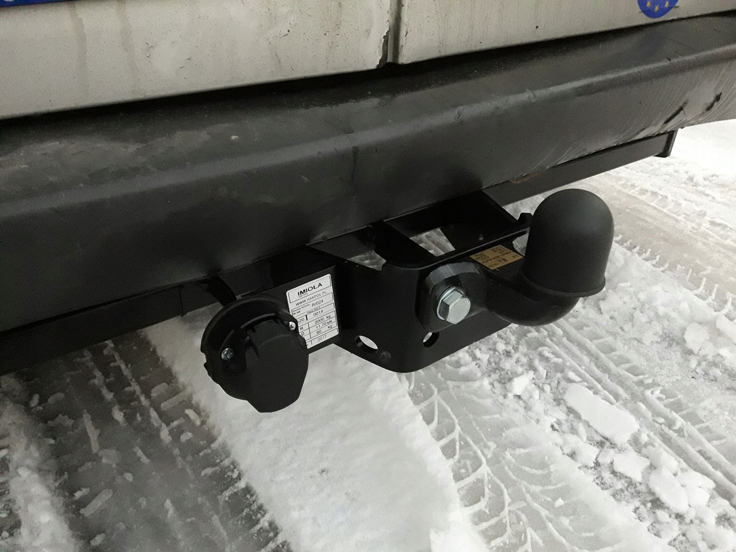 HAK RENAULT RENAULT TRAFIC OPEL VIVARO ,PRIMASTAR Homologacja tak